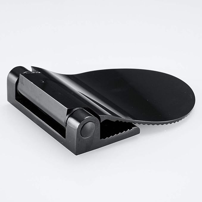 Shower Foot Rest for Shaving, Wall Mounted Folding Foot Stand for Bathroom, Black Metal