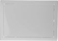 Vent Systems 12" x 8" Inch White Galvanized Steel Access Panel – Durable Access Door for Drywall, Wall or Ceiling – Easy Service Panel for Plumbing, Electrical, HVAC, and Maintenance Openings