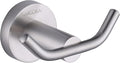 ARCORA Towel Hook 1 Pack, Robe Hooks Brushed Nickel, Heavy Duty Wall Hooks SUS 304 Stainless Steel, Coat Hooks for Bathroom Bedroom