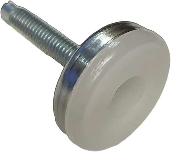 CasterHQ Shepherd 002361 Leveling Furniture Glide 5/16" -18 x 1 Threaded - Easy Adjustable Hex Nut - Non-Marking Base