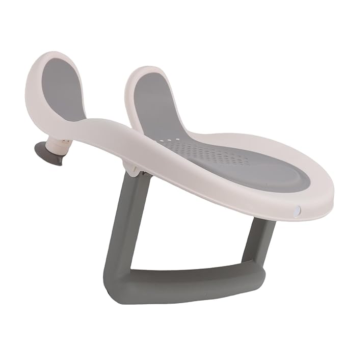 ciciglow Baby Butt Washing Basin, Portable Bath Tub with Strong Suction Cups and Soft Mesh, for Newborn Toddler Bath Time Support
