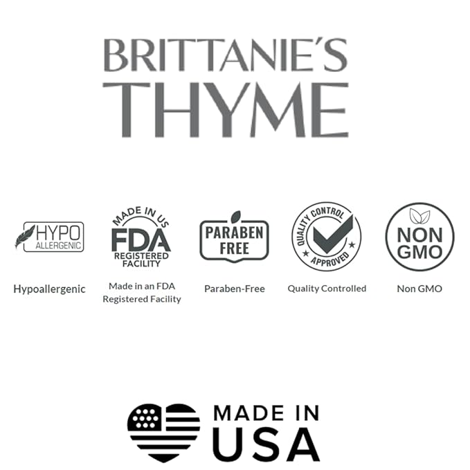 Brittanie’s Pure Castile Liquid Soap Refill, Unscented, 32 Ounce Pack of 2 | Dish Soap, Hair & Body, Home, Gentle and Pure, Made with Natural Luxurious Oils, Vegan & Gluten Free Non-GMO