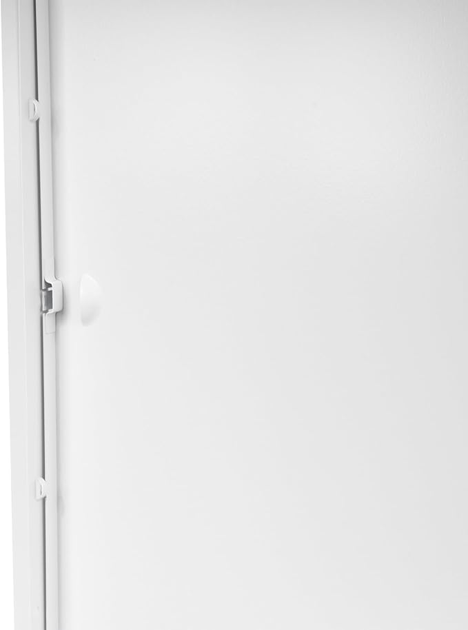 12" x 20" White Metal Access Panel. Service Shaft Door Panel. Plumbing, Electricity, Heating, Alarm Wall Access Panel for Drywall. Bathroom Services Access Hole Cover.