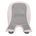 YWBL-WH Baby Butt Washing Basin, Portable Bath Tub with Strong Suction Cups and Soft Mesh, for Newborn Toddler Bathing Support, Non Slip Comfortable Design