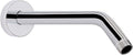 HarJue Shower Arm with Flange and Teflon Tape, Wall Mounted Shower Pipe 304 Stainless Steel Extension Arm for Fixed Shower Head & Handheld (10 Inch, Chrome)