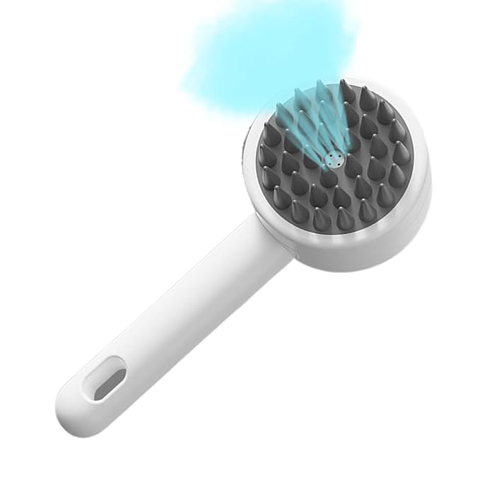 Dog Bathing Brush - Cat Bathing Grooming Brush - Pet Soothing Massage Comb - for Dogs Cats Puppy Kitten Bath Shower Wash