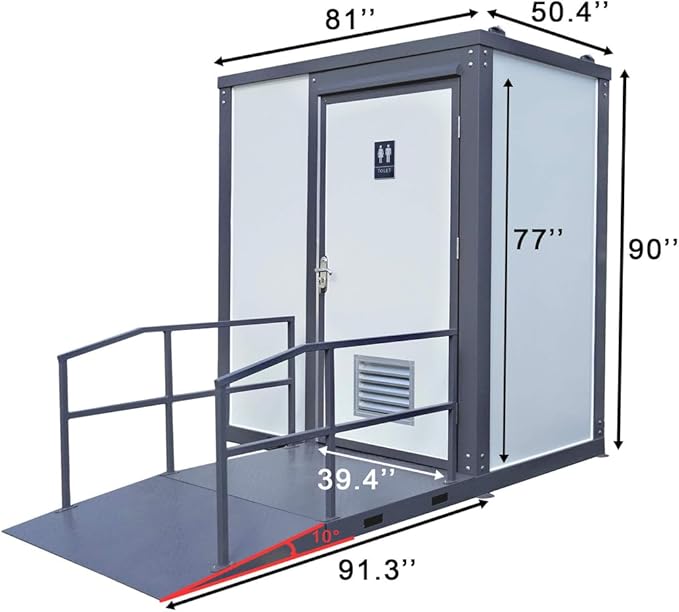 Outdoor Portable Restroom, Mobile Toilet