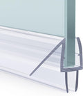 AmazerBath 3PCS Shower Door Bottom Seal for 1/4 Inch Glass - (15.75 Inches * 3), 3 Section Segmented Shower Installation Kit Frameless Glass Door Seal Strip
