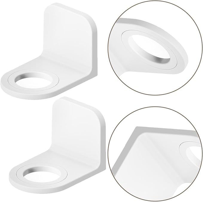 Self Adhesive Wall Mounted Shower Gel Bottle Rack Hook Liquid Soap Holder Shampoo and Conditioner Dispenser for Bathroom Kitchen ()
