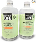 Better Life All Purpose Cleaner - Multipurpose Home and Kitchen Cleaning Spray for Glass, Countertops, Appliances, Upholstery & More - Multi-surface Spray Cleaner - 24oz (Pack of 2) Clary Sage/Citrus