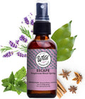 Wild Essentials All Natural Essential Oil Sprays, 2 Ounce, 60ml, Organic Witch Hazel, Aromatherapy, Made in USA