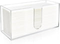Acrylic Paper Towel Holder Countertop, 5mm Thick Clear C-Fold Z-Fold Trifold Napkin Dispenser, Bathroom & Kitchen Organizer for Multifold Towels (1)