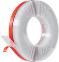 36FT Weather Stripping Door Seal - 1" Silicone Door Draft Seal Tape for Gaps Under Door Weatherstripping Sweep Stopper for Bottom of Shower Door/Sliding Glass Door