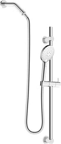 BATH ROYALE Handheld Shower Head, Detachable High Pressure & 3 Spray Modes, Chrome