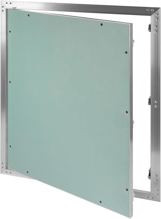 20" x 24" Inch Aluminum Drywall Access Panel - Service Shaft Door - Plumbing, Electricity, Heating, Alarm Wall Inspection hatch for Drywall - Bathroom Service Access Hole Cover