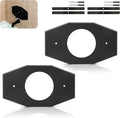 2 Pack One-Hole-Remodel-Cover-Plate Compatible with Moen and Delta Bathtub and Shower Valves, Renovation Shower Cover Plate Replace 2 Handle or 3 Handle Shower