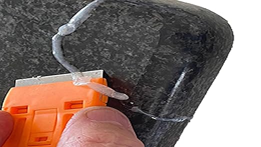 Instant Install 29 Complete - 20 oz Epoxy Permanent Repair Kit with EZ-Tint 10 g 5-Pack, Mixing Sticks, Razor, & Shaping Strip - Granite, Marble, & Tile - Rebonds & Rebuilds - Dry in 29 Minutes