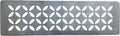 Shower Niche Shelf for Prefabricated Kerdi Board SN/-SNLT, Floral Design, Brushed 304 Stainless Steel