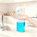 Automatic Liquid Soap Dispenser,Touchless Soap Dispenser 4-Level Adjustable Electric,Auto Bathroom Kitchen Hand Soap Dispenser,12oz/350ml,Wall Mounted,Rechargeable