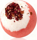 Rose Scented Bath Bomb - YC0006, 3.53 oz, Pack of 1 - Handmade SPA Bubble Bath for Relaxing - Essential Oil Personal Care Bath Gift for Birthday Mothers Day Christmas