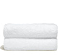 Italic Ultraplush 100% Australian Cotton Hand Towels - Set of 2 Luxury Hand Towels, Ultra Soft and Highly Absorbent 800GSM Towels for Bathroom,Shower, Hotel, and Spa (White)