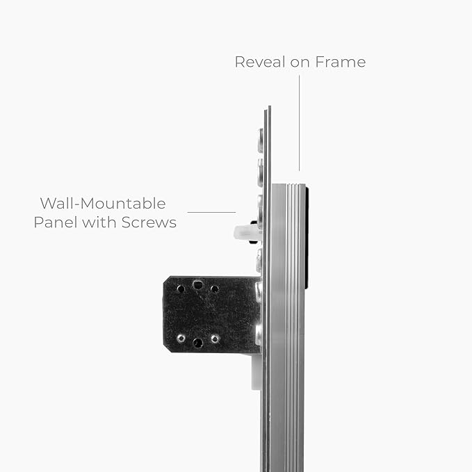 8" x 12" Drywall Access Panel – Waterproof Aluminum Frame Gypsum Hatch – Wall & Ceiling Inspection Door – Easy Install Removable Cover for Plumbing, Electrical, Utility & Ventilation Access