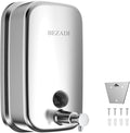 Commercial Soap Dispenser Stainless Steel Wall Mount for Bathroom and Kitchen with Premium Anti-Leak Pump and Corrosion-Proof Lining, 800ML 8182