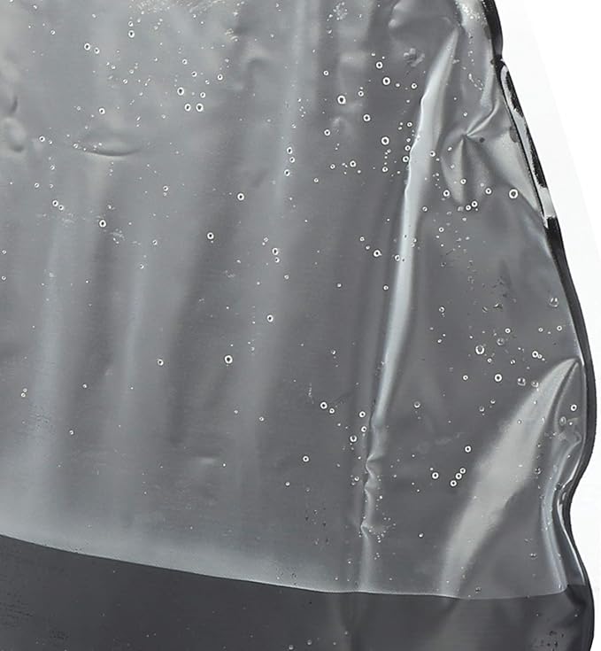 Drfeify Sun Heated 20L Solar Shower Bag with Thermometer for Camping and PVC Material