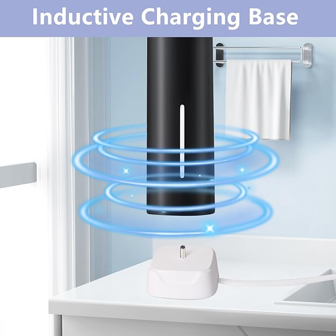 Charger Base for Bitvae/Fairywill / 7AM2M AM105/AM110 Electric Toothbrush (Not for 7AM2M AM100 AM101 AM103), Replacement Charger for Electric Toothbrushes Charged with USB Data Cables(White)