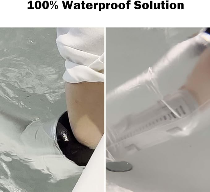 Cast Covers for Shower Arm, Waterproof Cast Cover, Cast Cover for Swimming, Cast Protector for Shower Arm Adult, Elbow, Hand, Elbow (Diameter - 6.3")