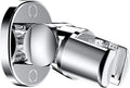 Shower Head Holder Wall Mounted, Screw Mounted Shower Spray Holder, Adjustable Handheld Shower Head Bracket, Shower Holder for Universal Wall Bathroom with Wall Anchors and Screws (Chrome Polished)
