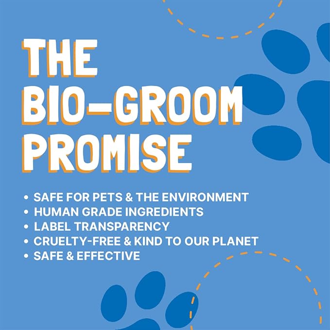 Bio-Groom Oatmeal Dog Shampoo - for Allergies and Itching, Cruelty-Free, Dog Bathing Supplies, Puppy Shampoo for Sensitive Skin, Made in USA, Anti-Itch Dog Products - 32 fl oz 1-Pack