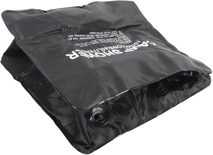 Solar Shower 40L, Portable Cam Shower with vable Hose, Thickened l for oor Hiking Beach Swimming T, Solar Heating with Rope Included