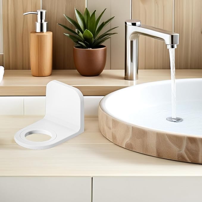 Self Adhesive Wall Mounted Shower Gel Bottle Rack Hook Liquid Soap Holder Shampoo and Conditioner Dispenser for Bathroom Kitchen ()