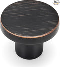 Ravinte 30 Pack Cabinet Knobs Oil Rubbed Bronze Kitchen Cabinet Knobs Round Dresser Drawer Pulls Closet Door Pulls 1-1/5 Inch