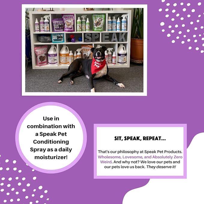 Natural Dog Shampoo, Calming Lavender, 1 Gallon