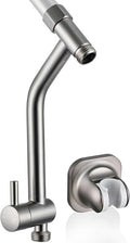 G-Promise Metal Shower Diverter, Handheld Holder Included, 3-Way Diverter for Handheld and Fixed Shower Head ∣3-Settings Universal Bathing System Replacement Part (Brushed Nickel)