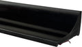 78 Inch Threshold Water Dam Barrier - Black Silicone Sink Splash Guard & Corner Shower Water Guard