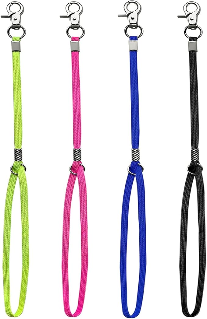 Pet Dog Grooming Loop Pet Bathing Tether Straps Heavy Duty Nylon Restraint Noose for Pet Bathing - 4 Pack 22 Inches