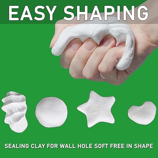 2025 Upgrade Repair Sealing Clay, Waterproof Sealant Mastic, Quick Mending Mud for Drain Connection, Wall Hole, Air Conditioning Hole Waterproof Seal Putty (9)