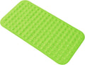 Anti-Slip Bathtub Shower mat, 27.5×14.5（Approximately 70×37cm） inch Soft Oversized Machine Washable Non-Slip Bathtub mat with Drainage Holes, Bathroom Floor Suction Cup.（1-Opaque Pea Green）