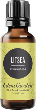 Edens Garden Litsea Essential Oil- 100% Pure Premium Grade, Undiluted, Natural, Therapeutic, Aromatherapy, The Best for Diffuser, Candle, Laundry, Humidifiers 30 ml (1 fl oz)