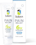 Kalaya Pain Relief Cream with Arnica for Muscles and Joints – 6 Natural Active Ingredients with Long Lasting and Fast Acting Relief in 3 Minutes - Dermatologist Tested to Soothe Tension - 4.2 oz