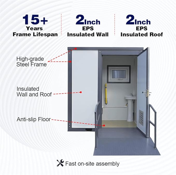 Outdoor Portable Restroom, Mobile Toilet
