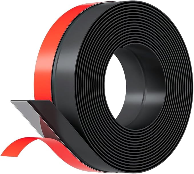 10FT Weather Stripping Door Seal - 2" Silicone Door Draft Seal Tape for Gaps Under Door Weatherstripping Sweep Stopper for Bottom of Shower Door/Sliding Glass Door