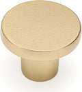 Ravinte 20 Pack Cabinet Knobs Sandy Gold Kitchen Cabinet Knobs Round Dresser Drawer Pulls Closet Door Pulls 1-1/5 Inch