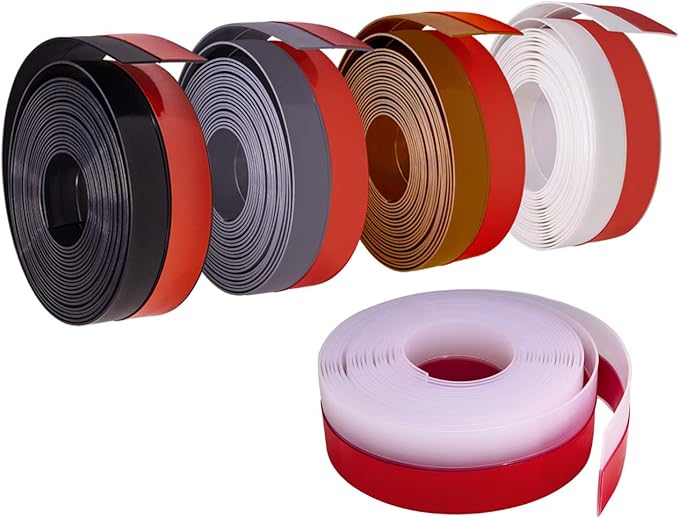 TORRAMI Wide Silicone Weather Stripping 3 inch Width 20 Feet Length, Draft Stopper Seal for Barn and Garage Door Under Bottom,Top, Sides, Transparent