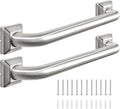 Bathroom Grab Bars Stainless Steel Handrail ADA Compliant 500lbs bathtubs and Showers Toilet Handle Safety for Handicap, Elderly, Disabled, Injury (12inches 2 Pack)