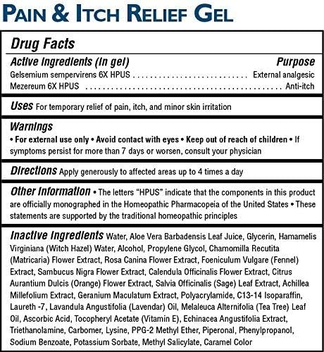 MagniLife Pain and Itch Relief Gel, Naturally Relieve Tingling, Irritation and Sensitivity with Jasmine and Mezereon - 1.8oz