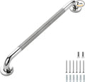 Grab Bars for Shower, 2 Pack 20-Inch Anti Slip Shower Handles for Elderly, Safety Shower Grab Bar, Stainless Steel Handicap Grab Bars for Bathroom (Polished Nickel 1" Diameter)